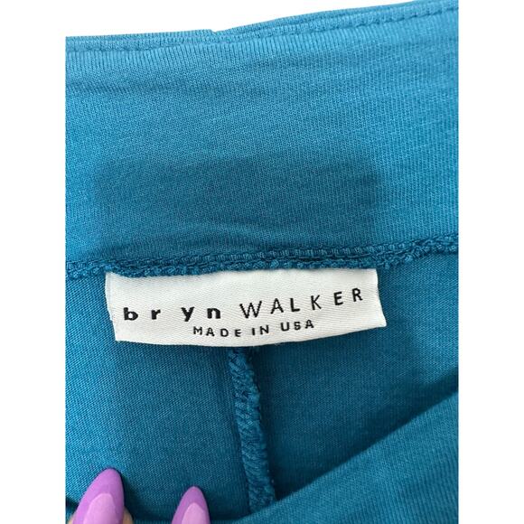 Bryn Walker Shirt‎ Blue Short Sleeve Cotton Lagenlook Relaxed Oversized Medium - Picture 2 of 10